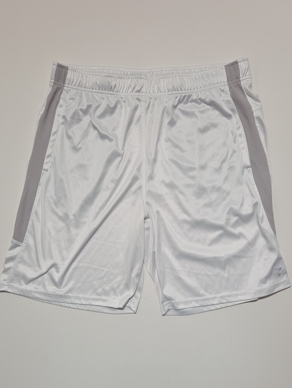 old navy active white shorts, boys size L